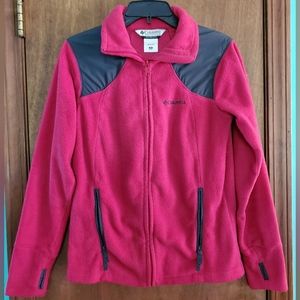 Womens Columbia Fleece Jacket - Medium